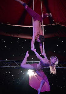 Circus dancers
