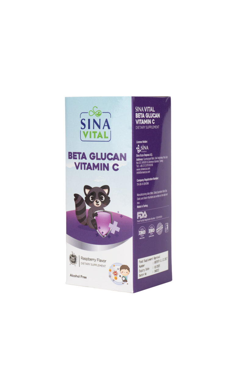 BETA GLUKAN C VİTAMİNİ 150 ml ŞURUP