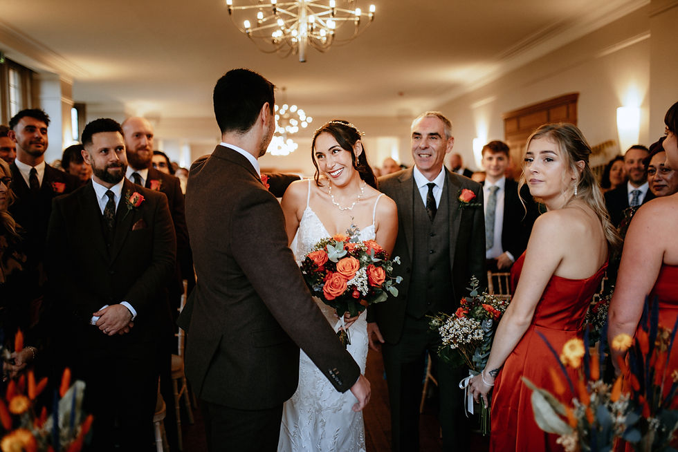 Creative wedding portraits at Coombe Lodge in Blagdon