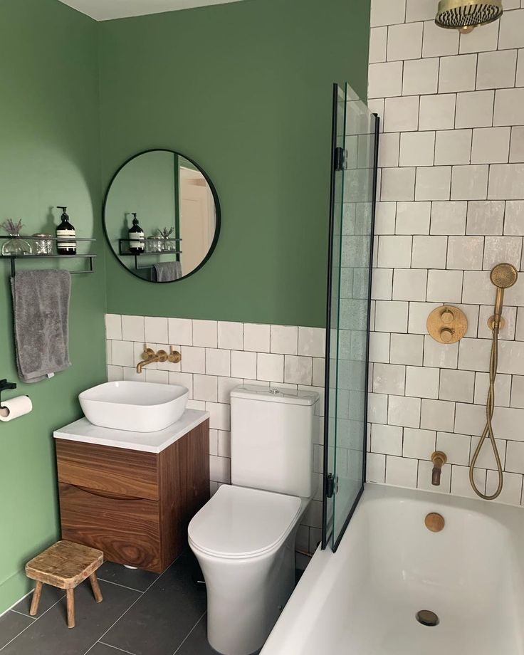 Top 5 Ways to Incorporate the Colour Green into Your Bathroom
