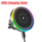 Thumbnail: RGB Light Car Magnetic Phone Holder Air Vent Stand Wireless Charger For Magsafe 