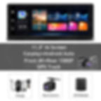Thumbnail: K2 Pro 11.3" Car DVR 4K Camera Wireless Carplay Android auto Ai Screen Dash Cam 