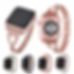 Thumbnail: Apple Watch Band X-Type Stainless Steel with Diamonds