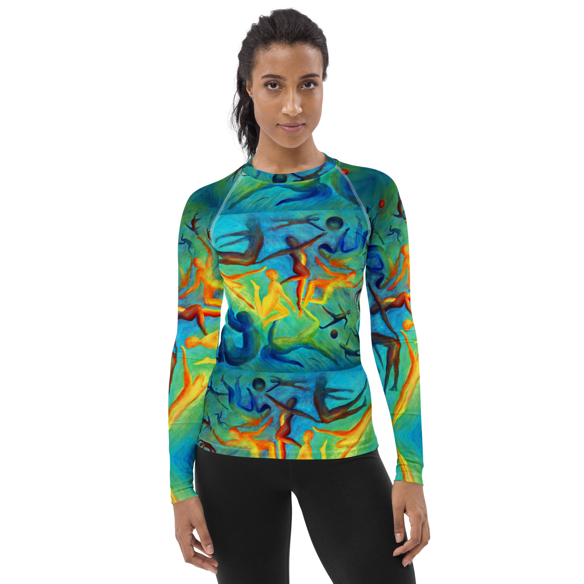 Women's Rash Guard #pirre