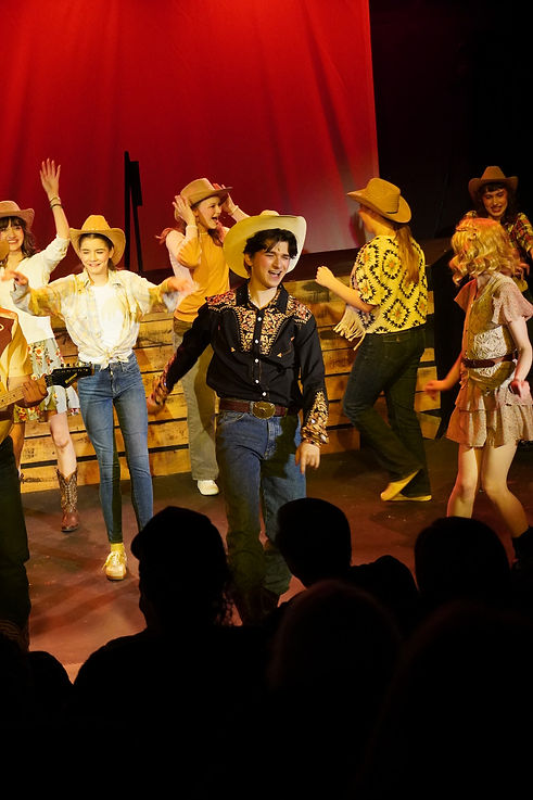 Footloose the Musical cowboy bob dance scene on stage
