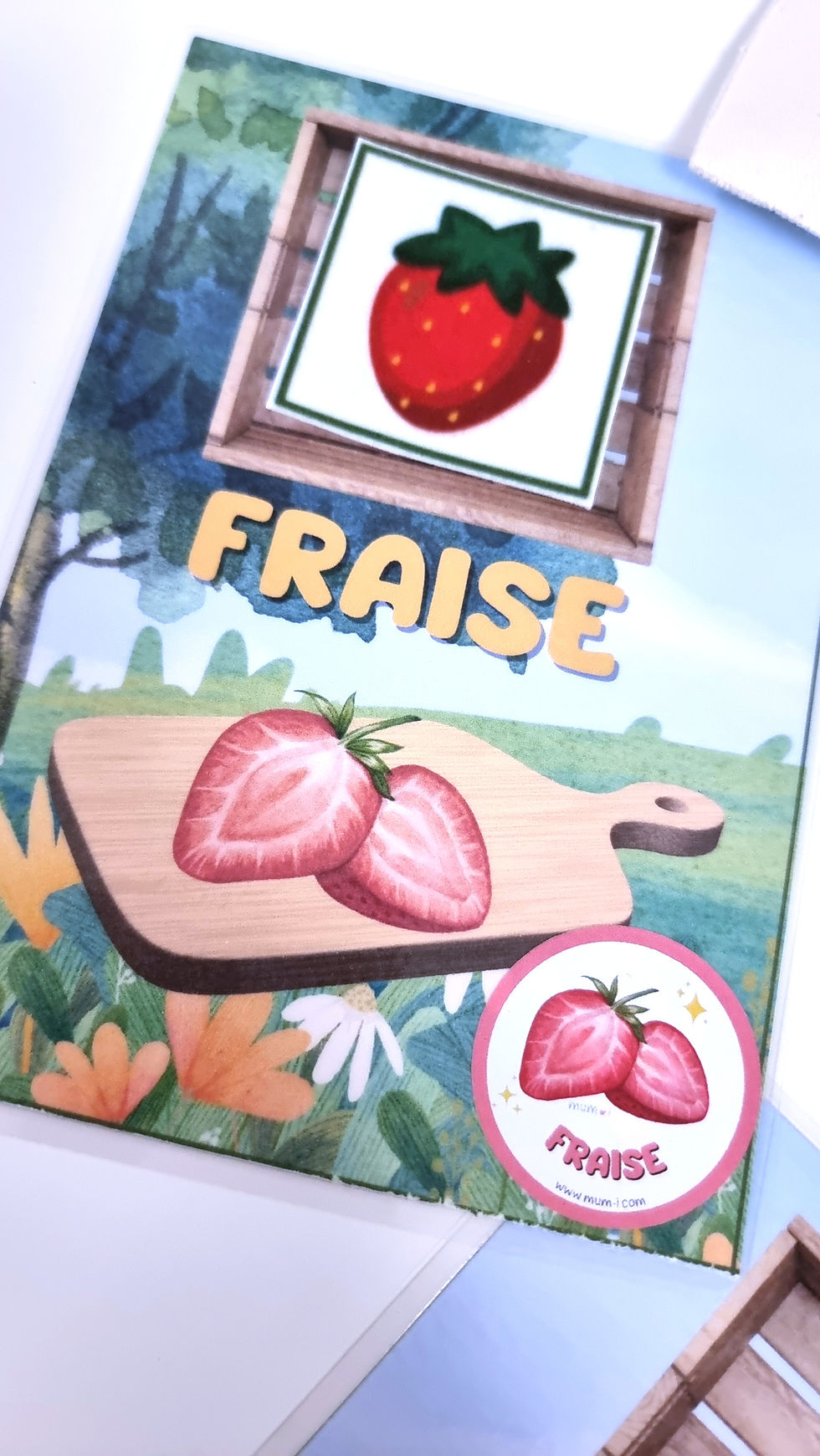 Miniature : Pochette FRUITS  - 4 sens