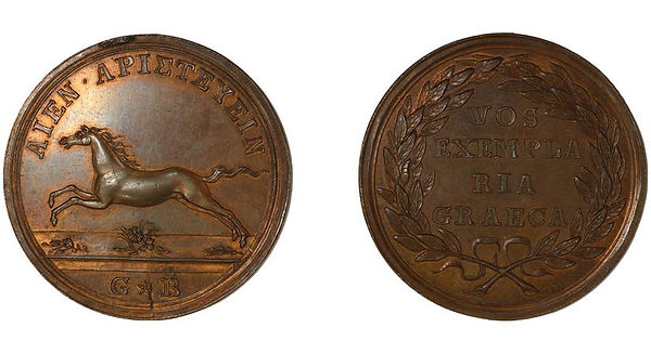 Proof of Berkeley Medal (1734)© The Trustees of the British Museum