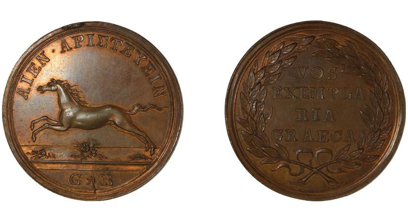 proof of Berkeley Medal (1734) © The Trustees of the British Museum