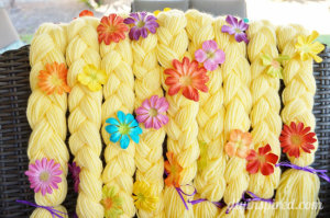 DIY-Rapunzel-Braid-with-Flowers-300x199