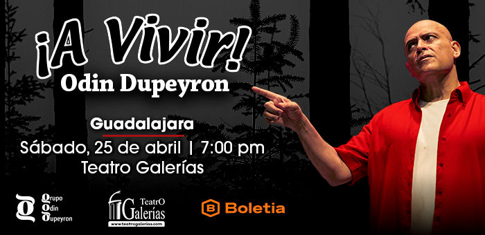 A VIVIR! DE ODIN DUPEYRON