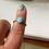 Thumbnail: Larimar US Size 8  Sterling Ring 