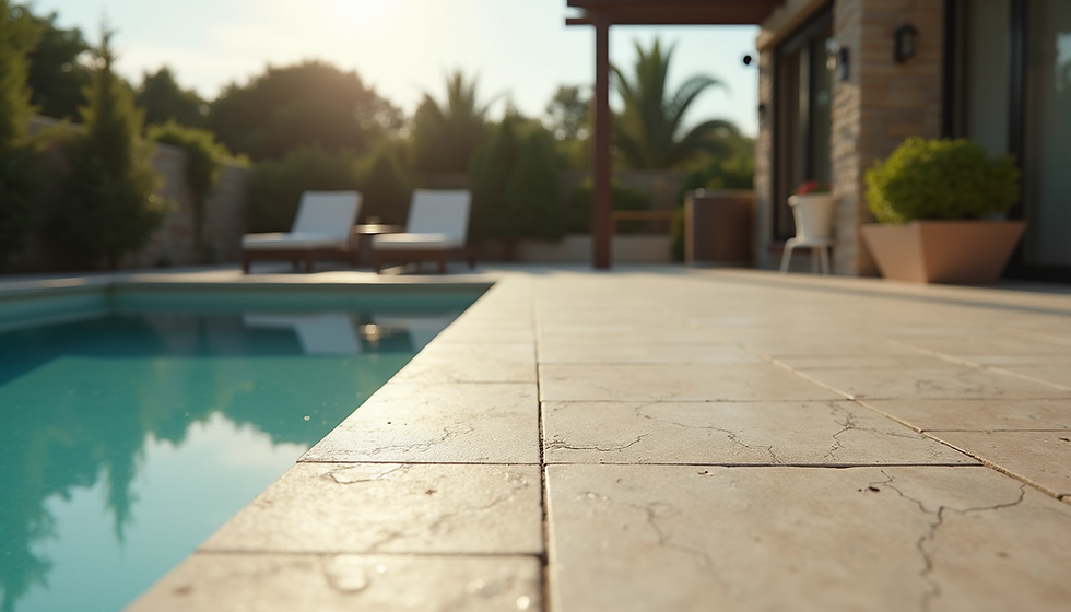 Inspiration für Hausbesitzer: Moderne Terrassenbeläge aus Naturstein, Pflastersteinen und keramischen Platten