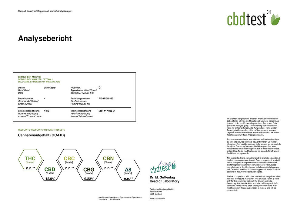 Miniaturbild: CBD Öl Schweiz
