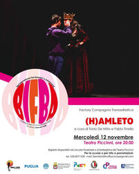 (H)amleto al Teatro Piccinni di Bari per BIFBA