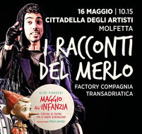 I RACCONTI DEL MERLO debutta al festival Maggio all’infanzia