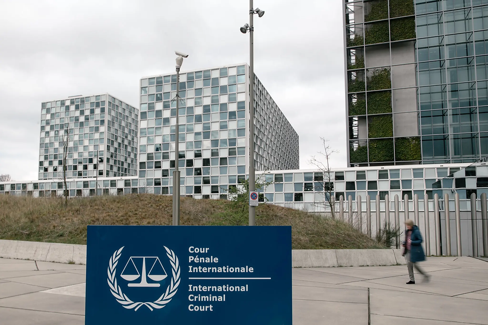 President Trump has accused the International Criminal Court, in The Hague, of targeting the United States and Israel. (Dmitry Kostyukov | The New York Times)