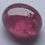 Miniatura: Rubi Verdadeiro Tailandês Lapidação Cabochon Oval 14,65 Cts