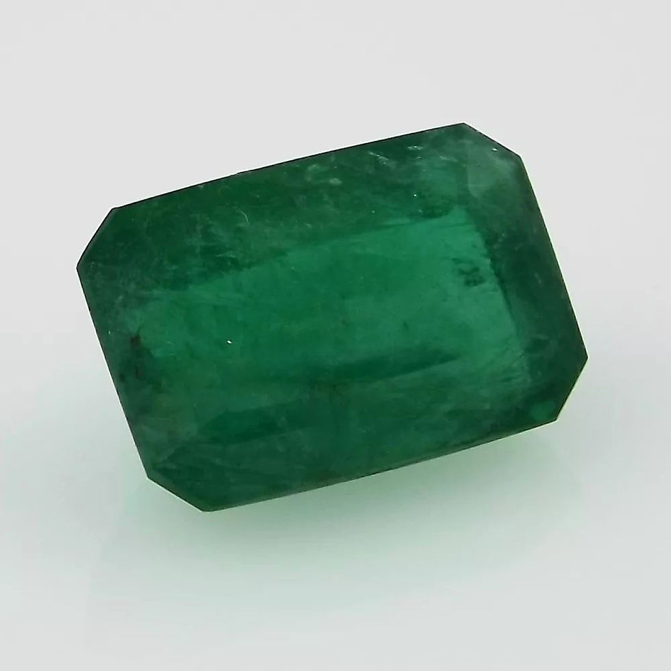 Miniatura: Esmeralda 100% Natural Verde Intenso - 16.30 x 10.88mm - 10.80 Cts