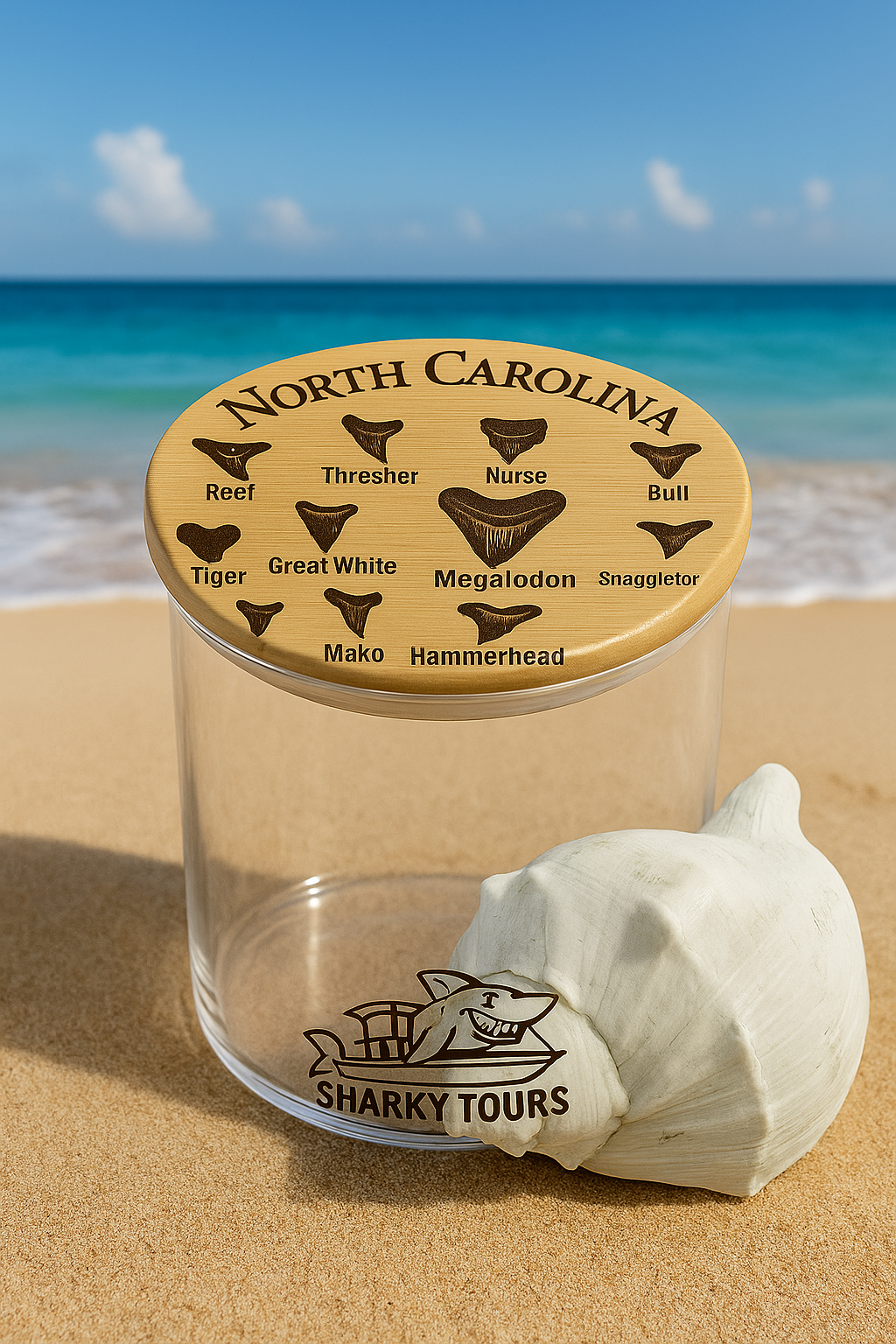 Sharky’s Tooth Treasure Jar