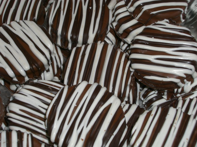 Chocolate covered oreos