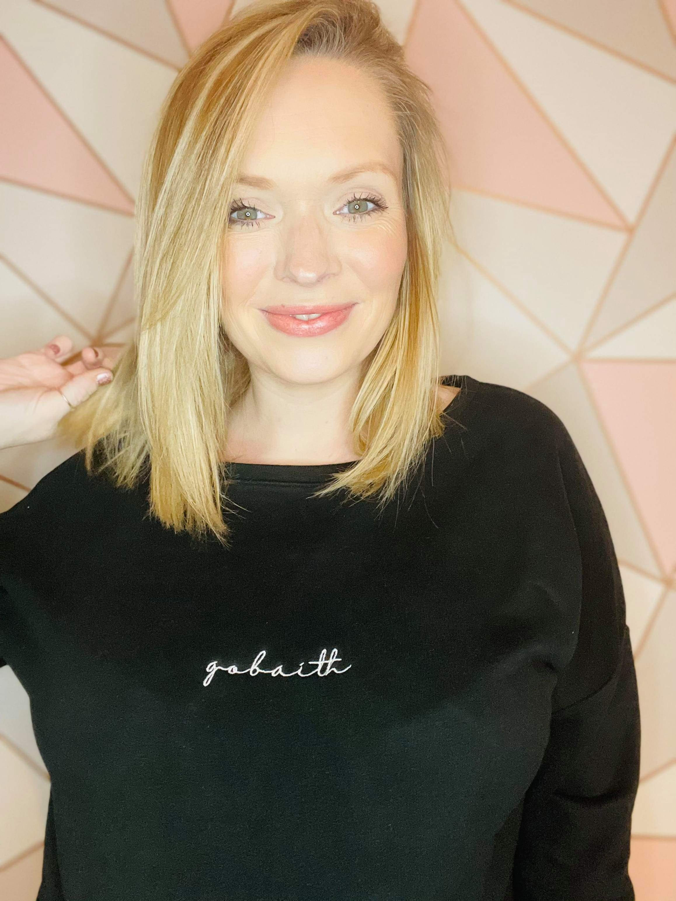 Oversized 'gobaith' Sweatshirt