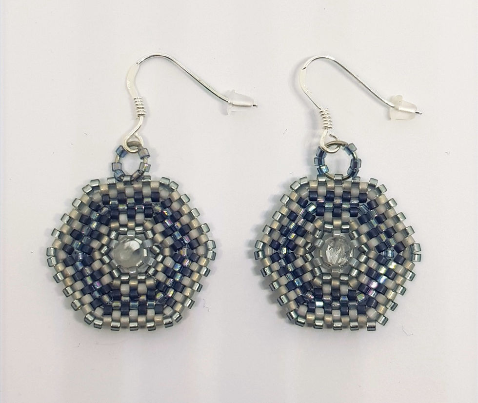 Boucles d'oreilles rondes