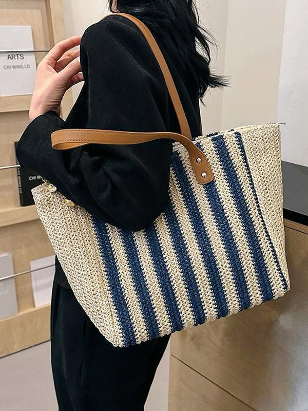 Thumbnail: JUTE STRIP DESIGN BAG