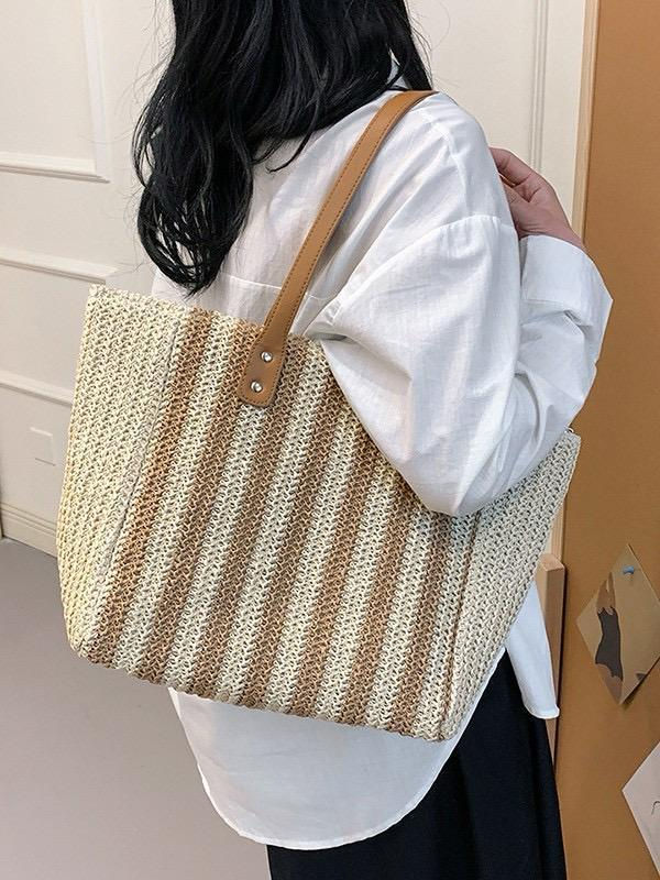 Thumbnail: JUTE STRIP DESIGN BAG