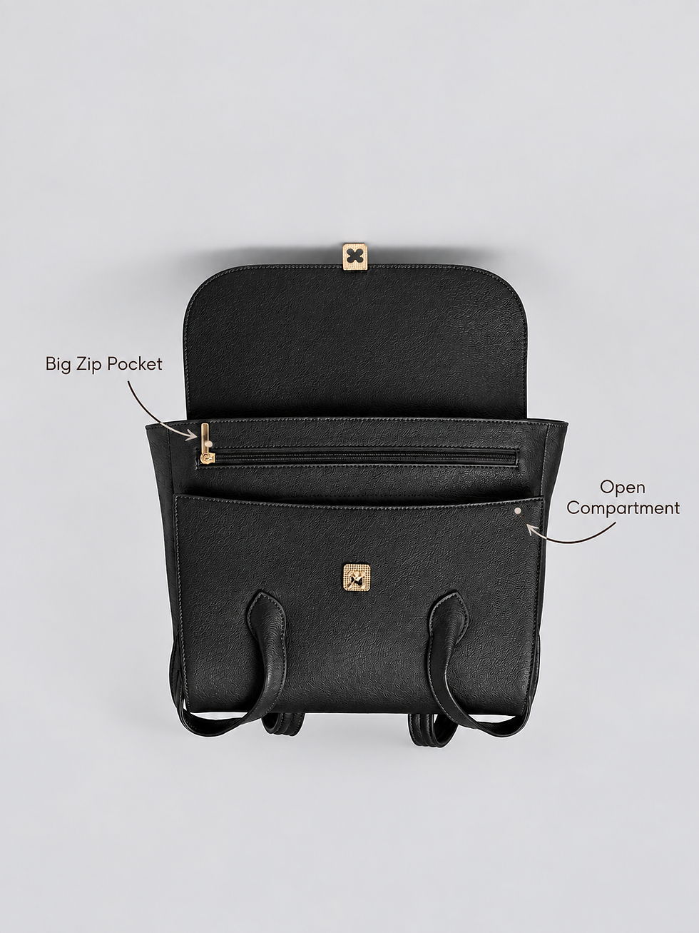 Thumbnail: The Ava Office Tote - Black