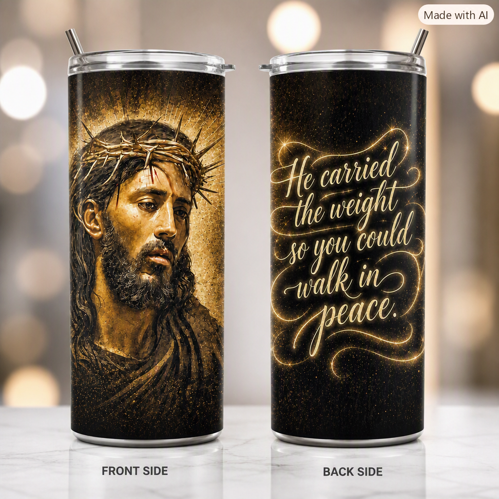 Sip in peace — He carried the weight
