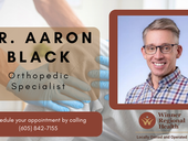 Winner Regional Health Expands Specialty Outreach Services with Orthopedic Care from Dr. Aaron Black