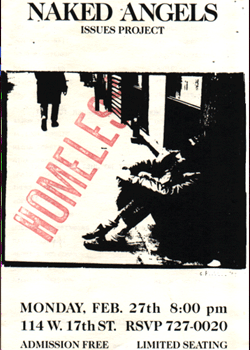 Naked Angels Issues Project: Homeles
