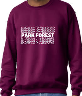 Thumbnail: Park Forest ADULT Crewneck Sweatshirt