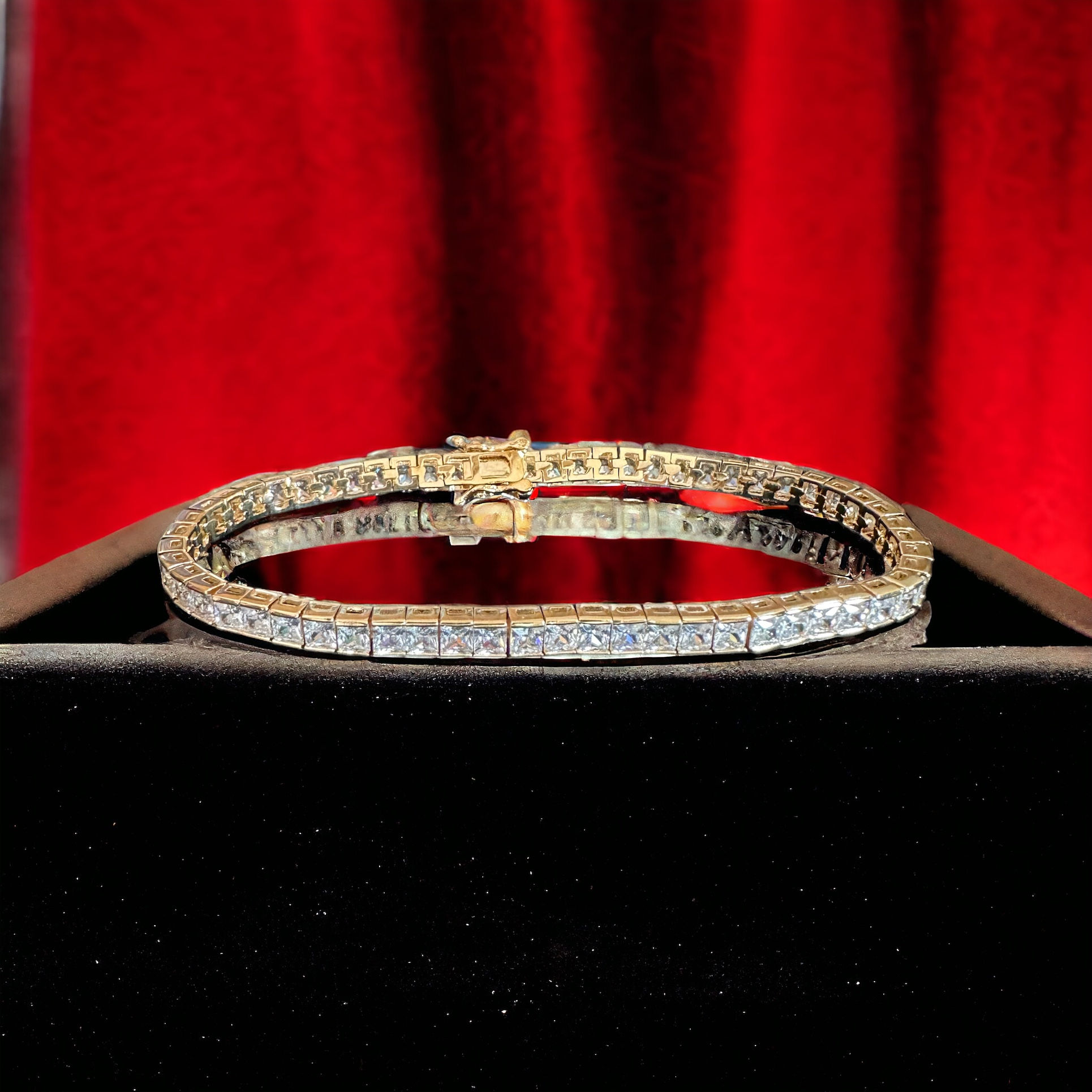 351 Cubic Zirconia Tennis Bracelet