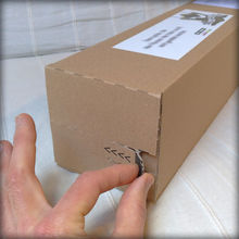 Versandkarton leicht zu öffnen