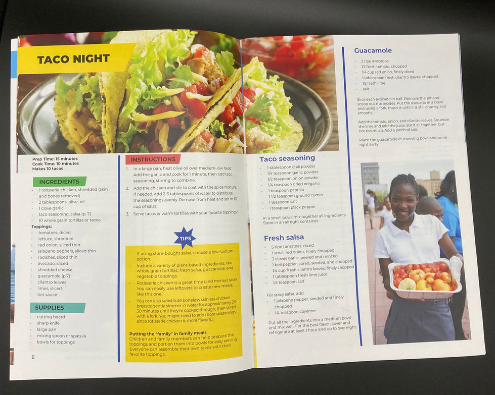 HCZ Cookbook Recipe