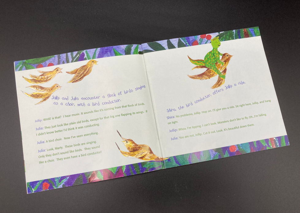 Zamir Chorale CD Booklet Inside Spread