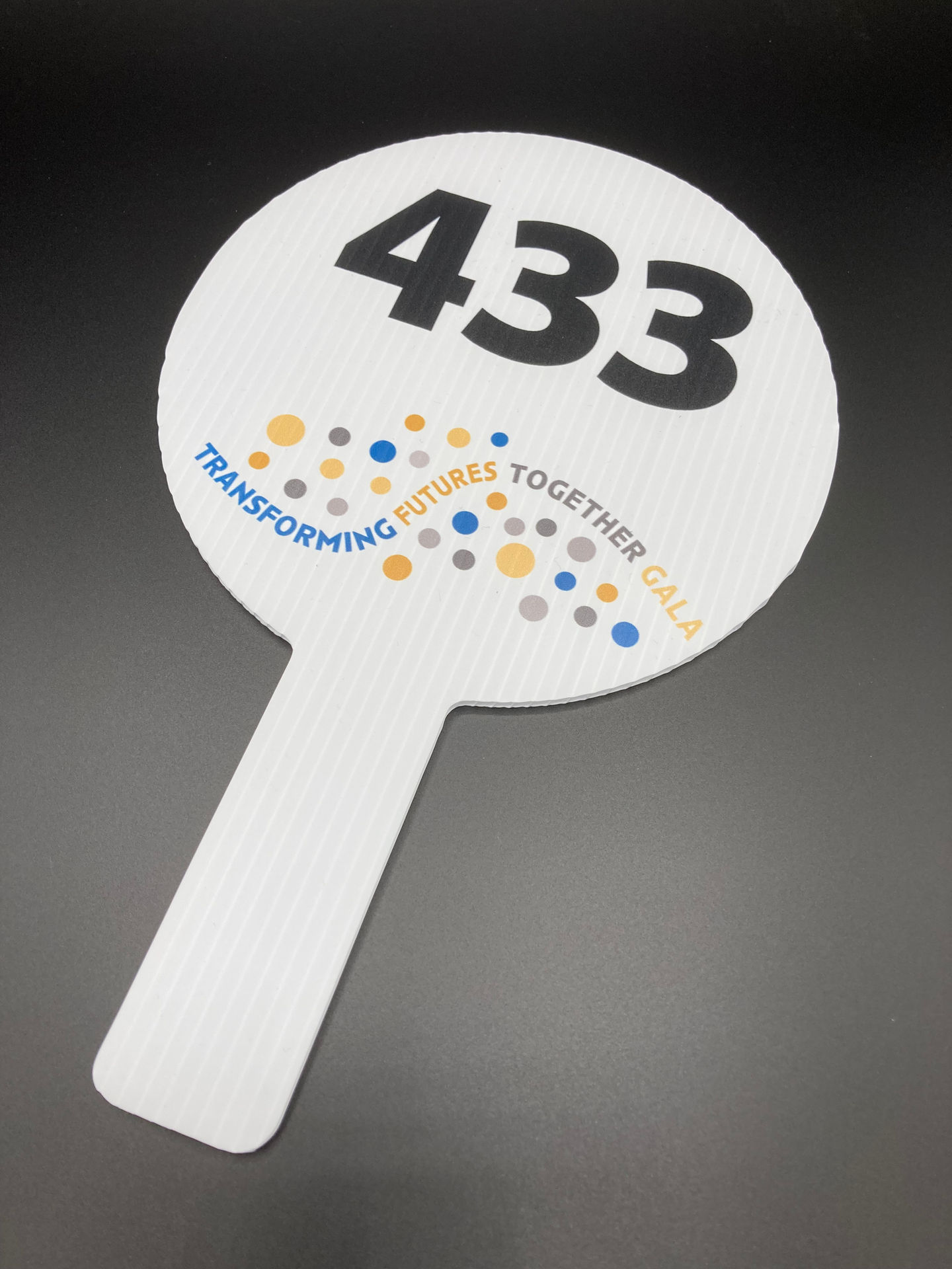 Gala Paddle Auction Paddle