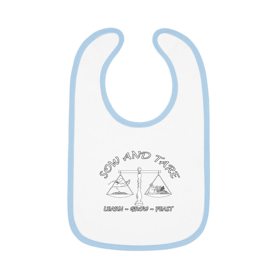 Thumbnail: Baby Contrast Trim Jersey Bib