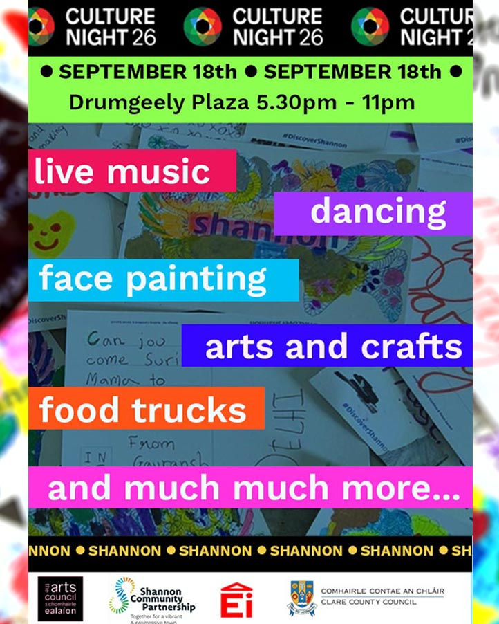 Culture Night Shannon 2026