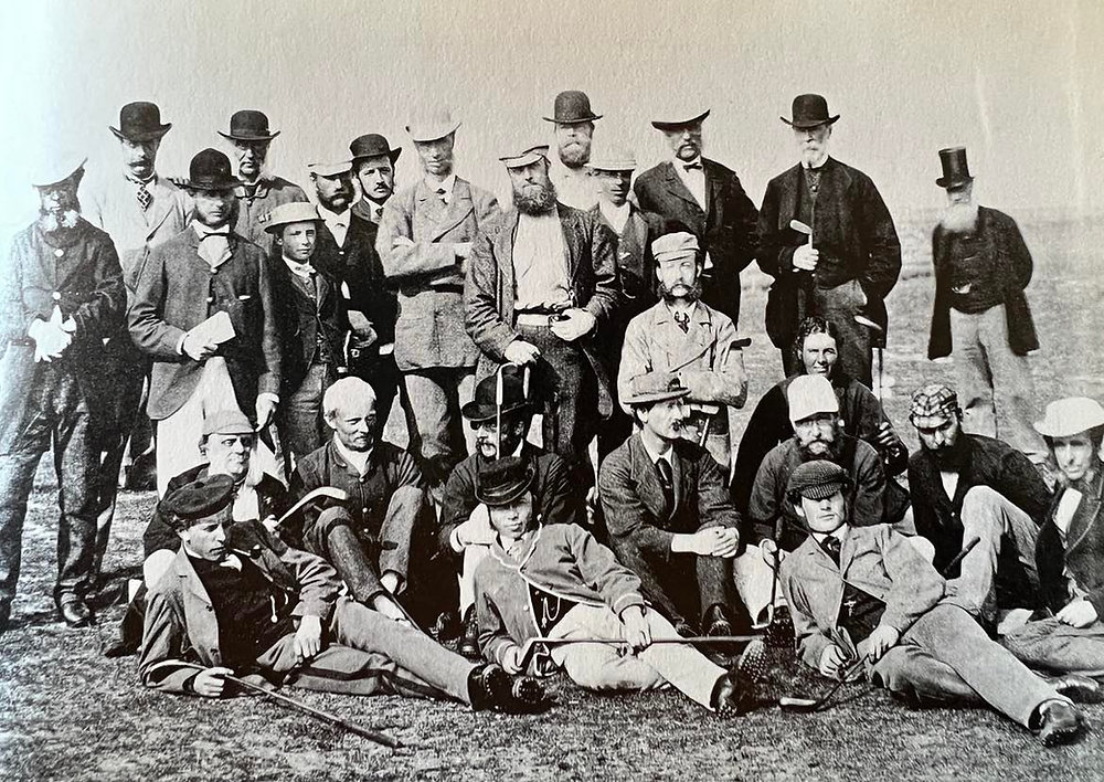 Golf fashion for male golfers & spectators, 18001899