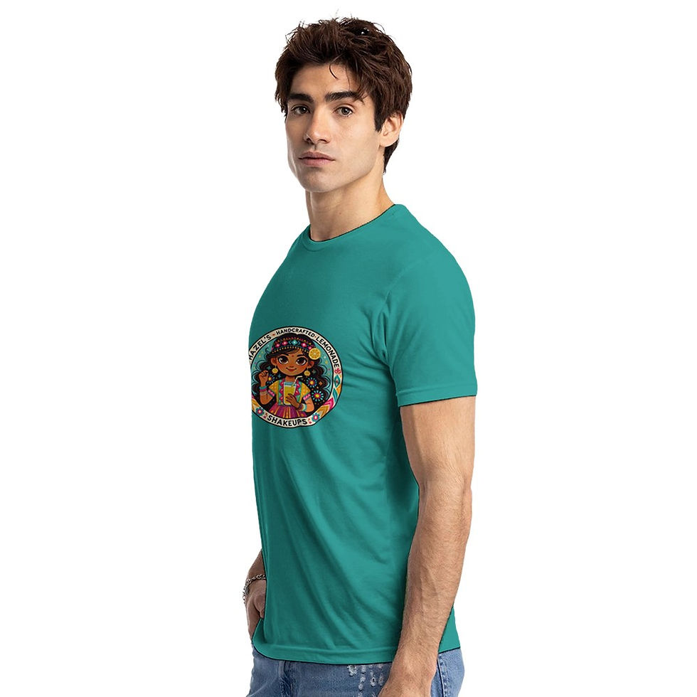 Thumbnail: Unisex Crewneck T-Shirt | Next Level N6210 Teal