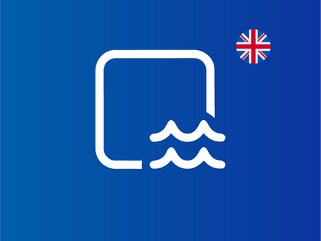Microsoft Fabric Direct Lake Icon and English Flag