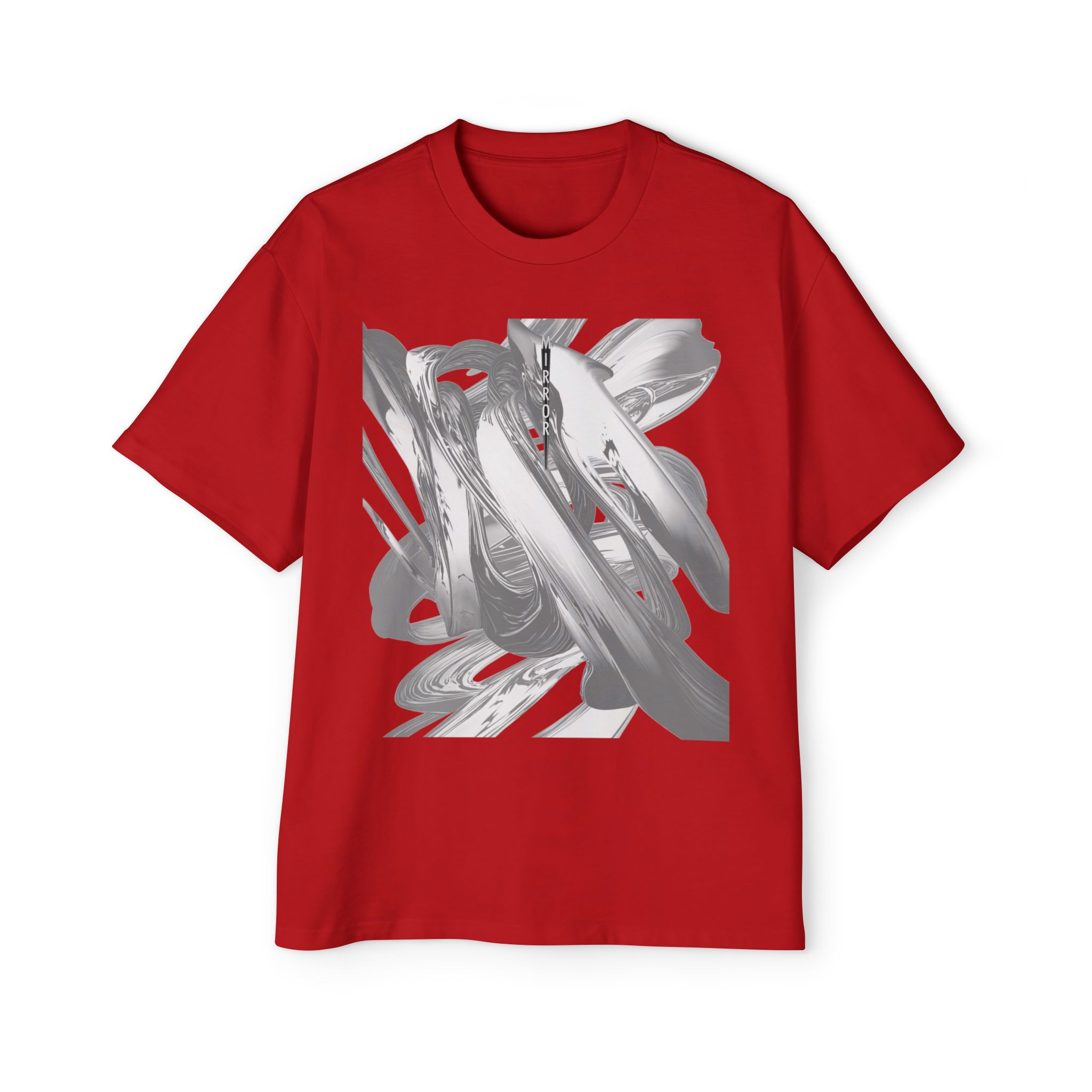 Oversized Tee Japanese Artist Miho Morita Mirror Artistic Statement Piece