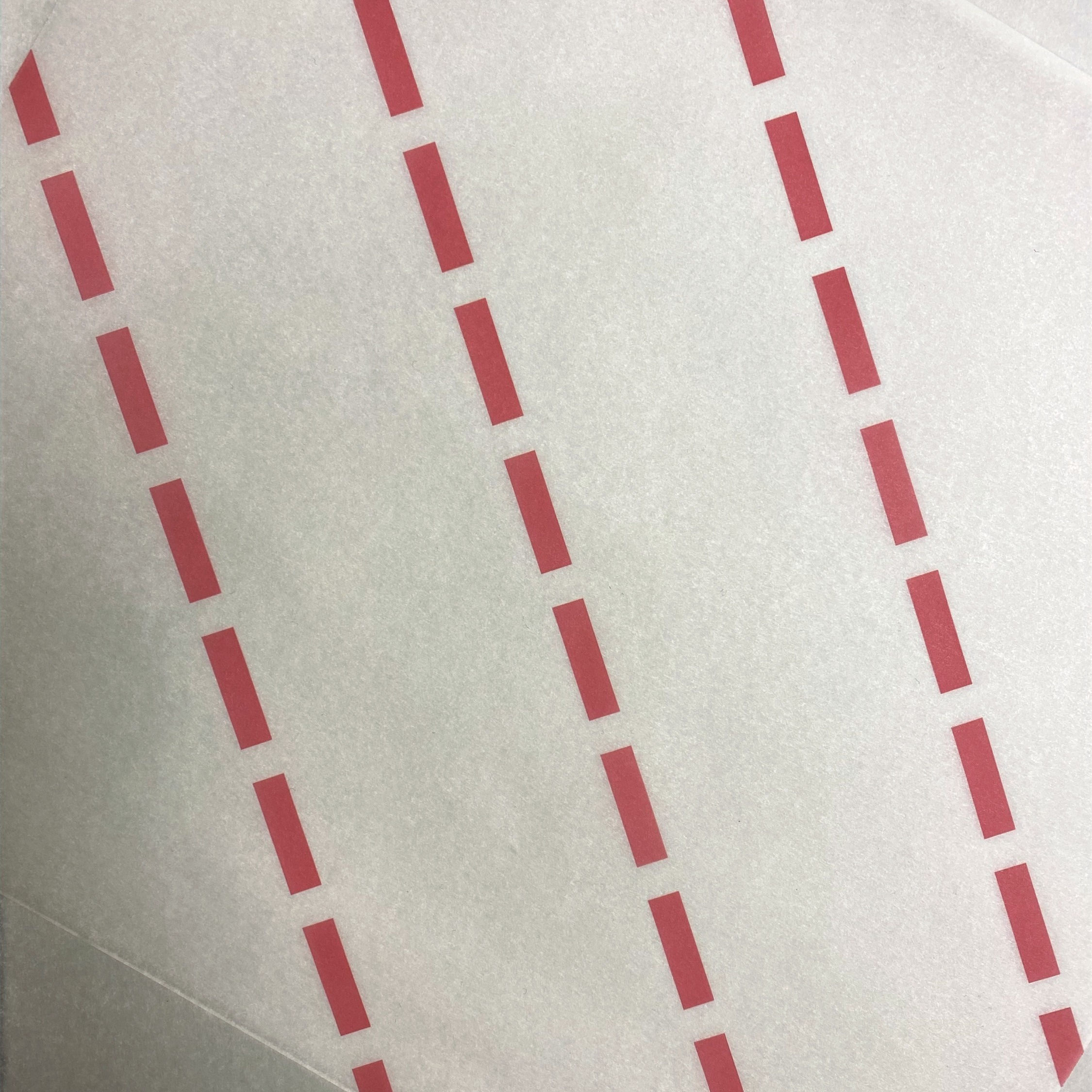 Stock Print, Red Stripe Design , 1,000 Count