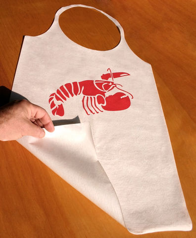 Lobster bibs, parchment bags and more.
