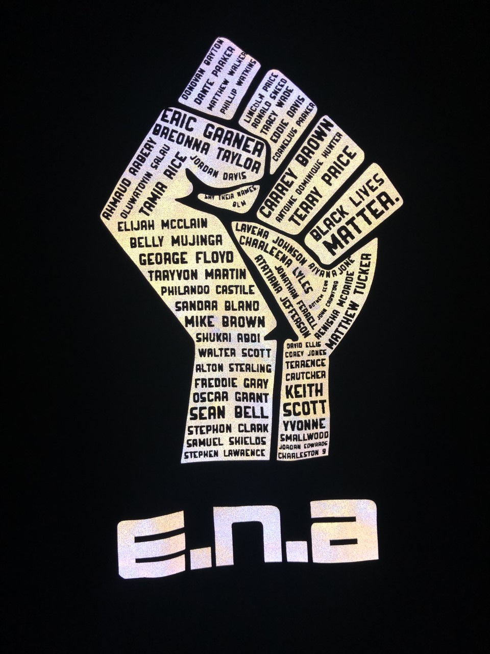 Thumbnail: 'MIDNIGHT' BLACK REFLECTIVE HOODIE