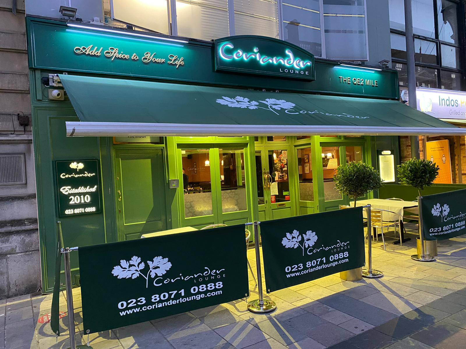 Coriander restaurant new arrivals