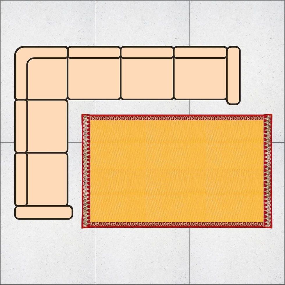 Thumbnail: Chatai Mat 4/6ft Yellow Cone