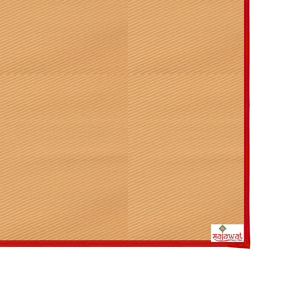 Thumbnail: Chatai Mat 4/6ft Beige Circle